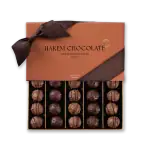 Delicious assorted Turkish chocolate truffles in a luxurious gift box, perfect for gifting or indulging. Fast shipping from Turkey available at Shop of Turkey.