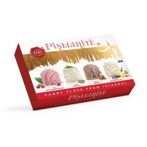 Vanilla, Cocoa, and Pomegranate Flavored Mixed Pismaniye - HazerBaba