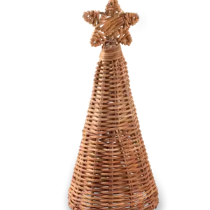 Handmade woven wicker angel ornament from Turkey, ideal for home decor or holiday decorations, showcasing traditional craftsmanship.