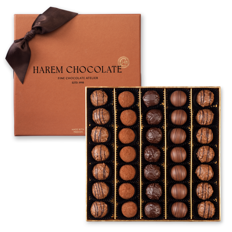 4-Piece Truffle Chocolate - Harem Chocolate