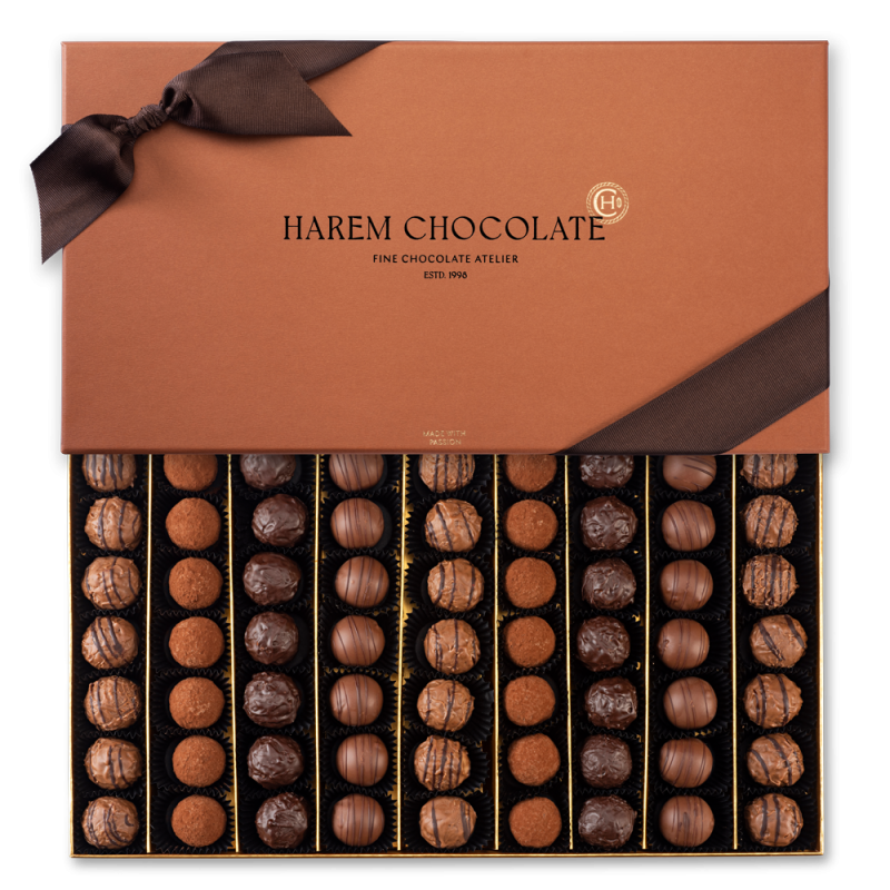 4-Piece Truffle Chocolate - Harem Chocolate
