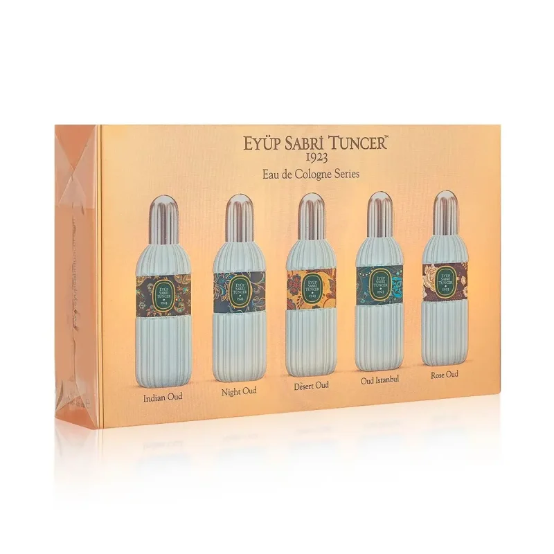 5-Piece 16 ml Cologne Set - Oud Series Gift Set - Eyüp Sabri Tuncer