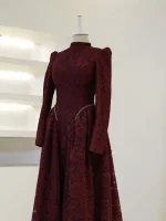 Araceli Modest Evening Dress