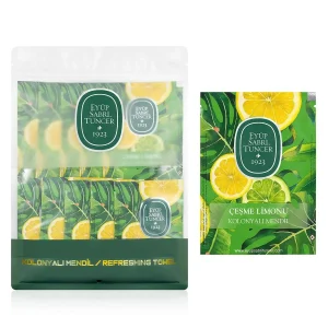 Cesme Lemon Scented Wipes 50-Pack (Large Size) - Eyup