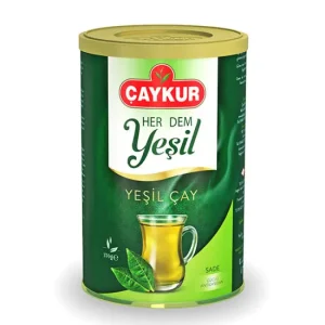 Leaf Green Tea (Plain) (Cylindrical Box) 150g - Çaykur