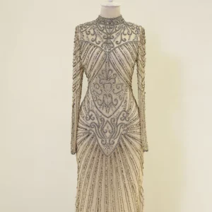 Couture Dorey Modest Evening Dress