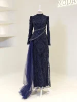 Couture Moressa Modest Evening Dress