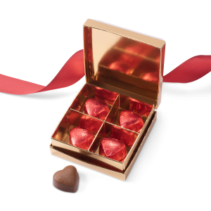 Heart Chocolate with Pistachio in Bullion Box - Harem Chocolate