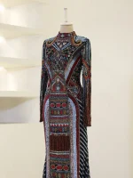 Couture Luvina Modest Evening Dress