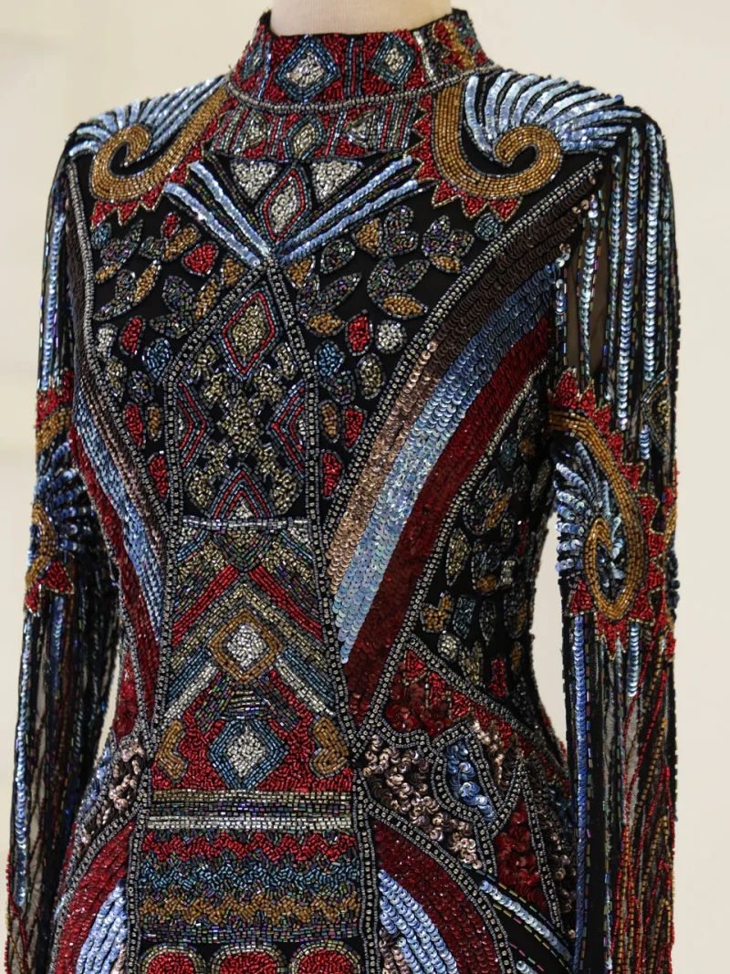 Couture Luvina Modest Evening Dress