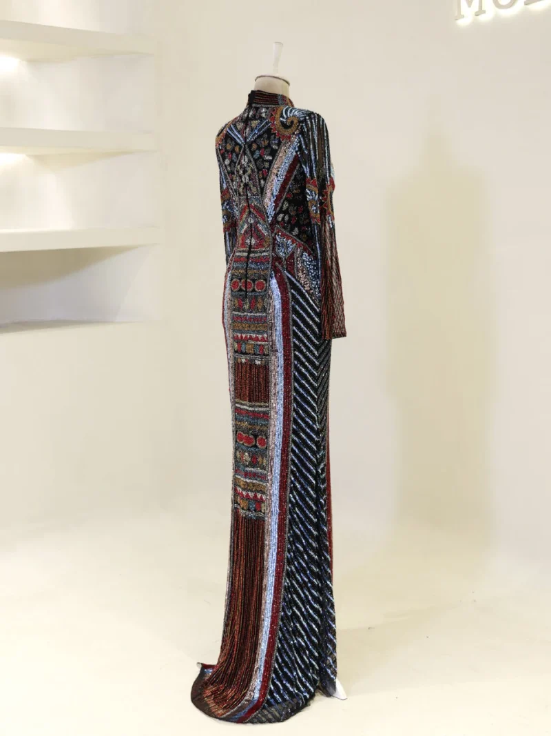 Couture Luvina Modest Evening Dress