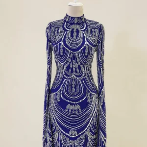 Couture Melisande Modest Evening Dress