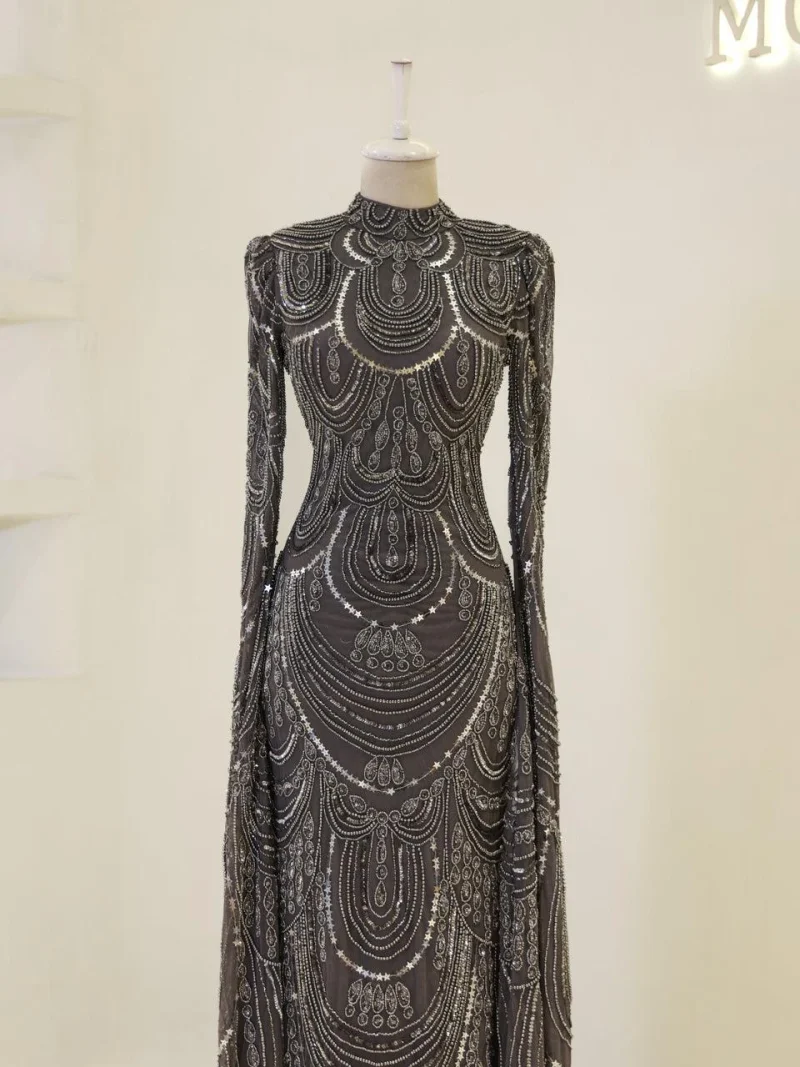 Couture Melisande Modest Evening Dress