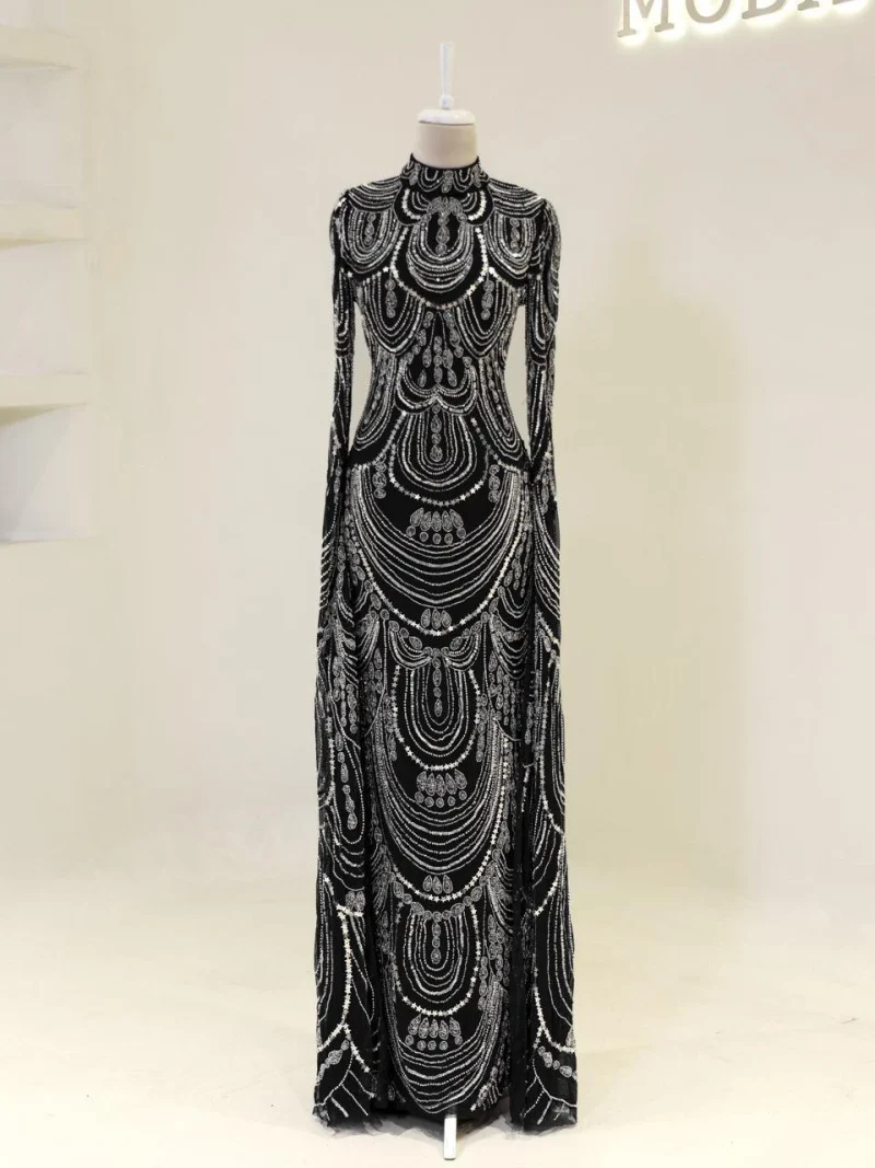 Couture Melisande Modest Evening Dress