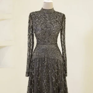 Couture Novelle Evening Dress