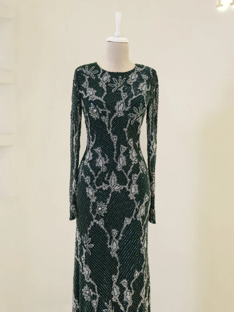 Couture Sehra Modest Evening Dress
