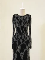 Couture Sehra Modest Evening Dress