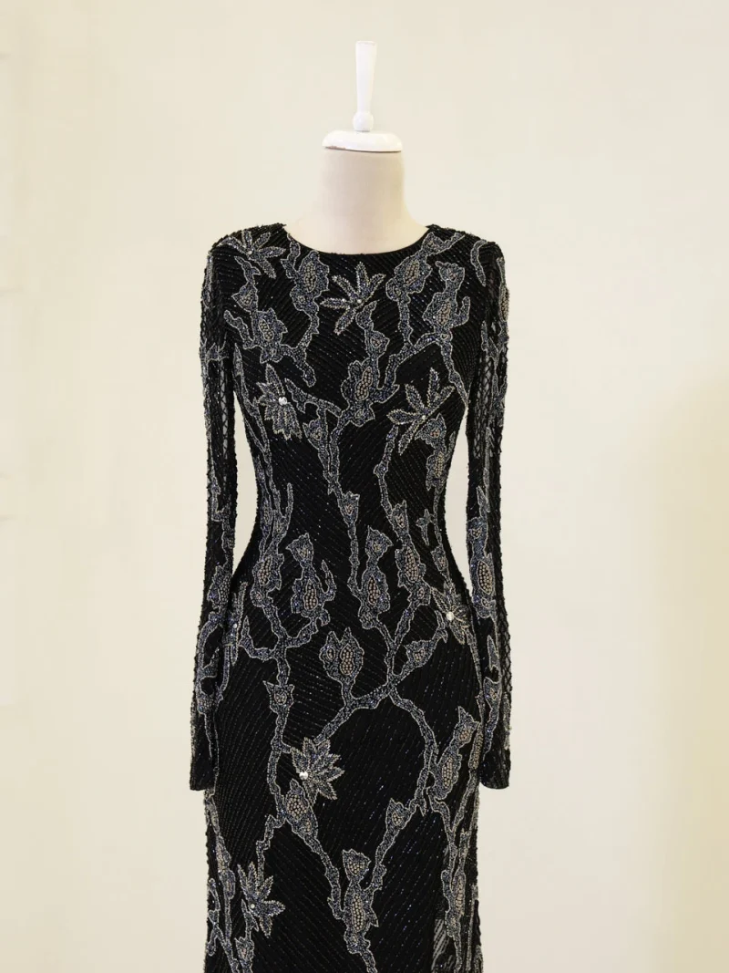 Couture Sehra Modest Evening Dress
