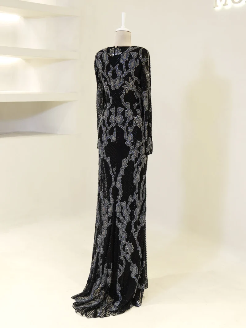 Couture Sehra Modest Evening Dress