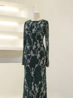 Couture Sehra Modest Evening Dress