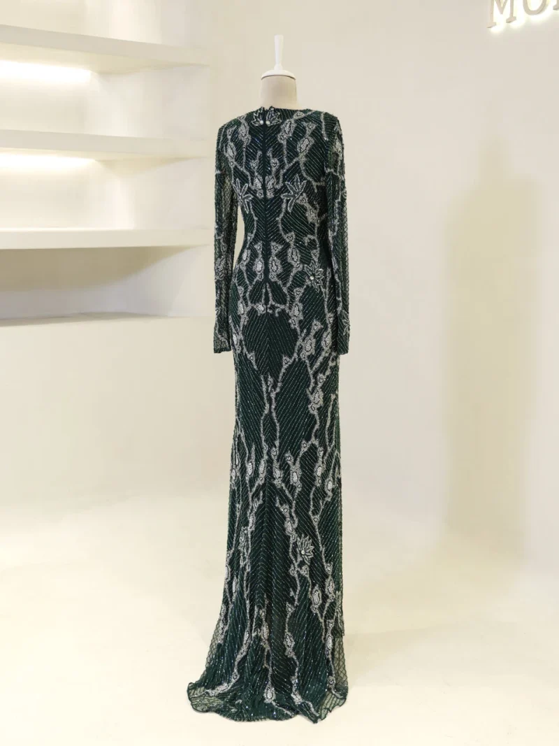Couture Sehra Modest Evening Dress