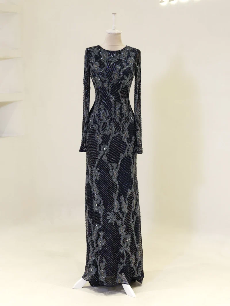 Couture Sehra Modest Evening Dress