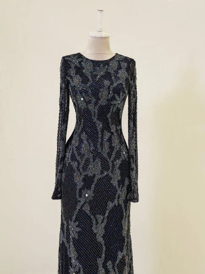 Couture Sehra Modest Evening Dress