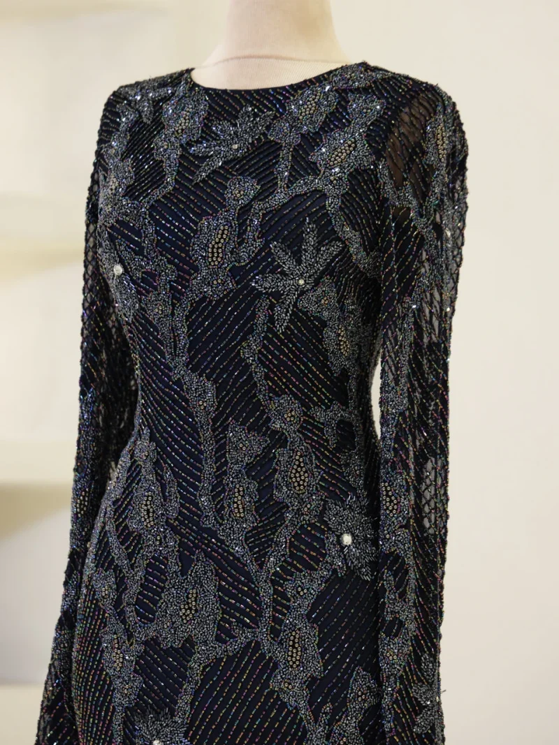 Couture Sehra Modest Evening Dress