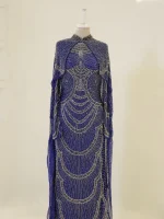 Couture Sorev Modest Evening Dress