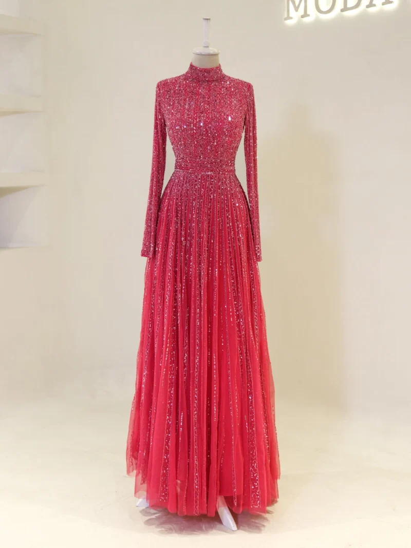 Couture Vani Modest Evening Dress