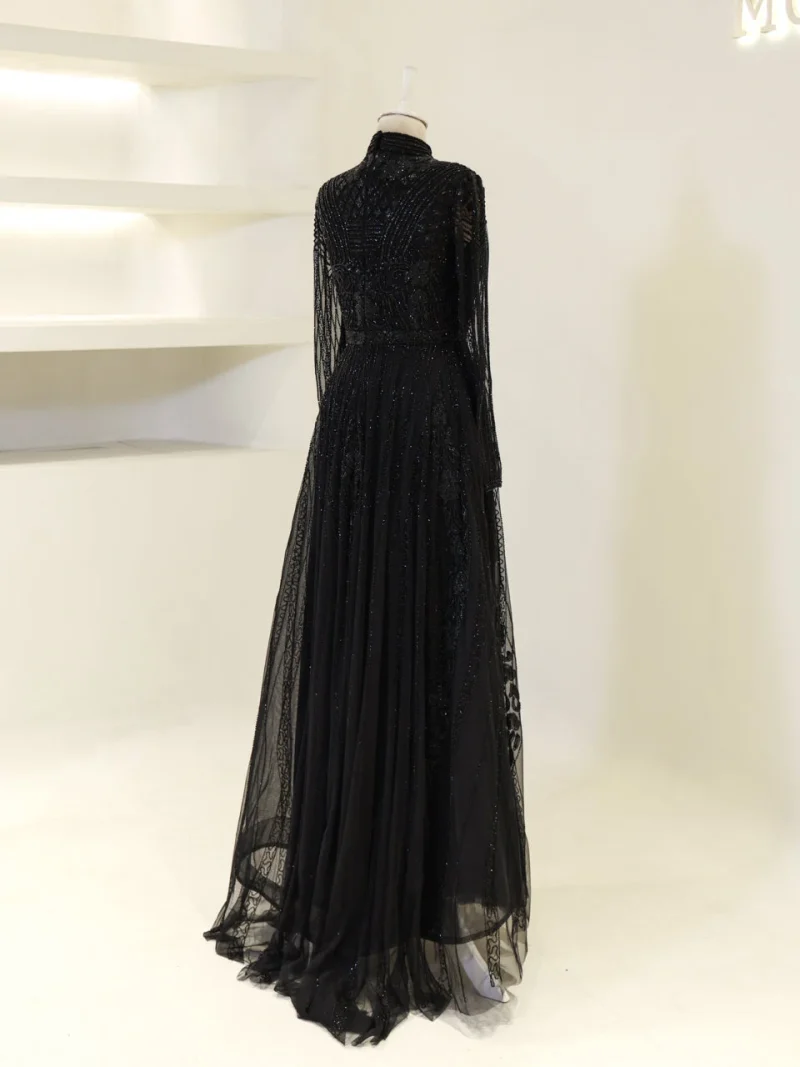 Couture Veloura Evening Dress