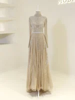 Couture Veloura Evening Dress