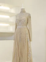 Couture Veloura Evening Dress