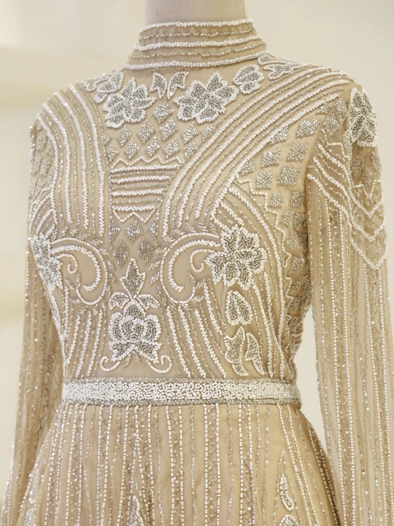 Couture Veloura Evening Dress