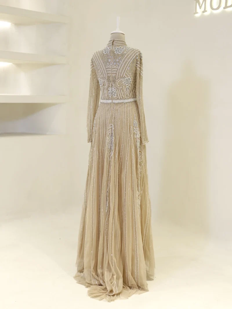 Couture Veloura Evening Dress