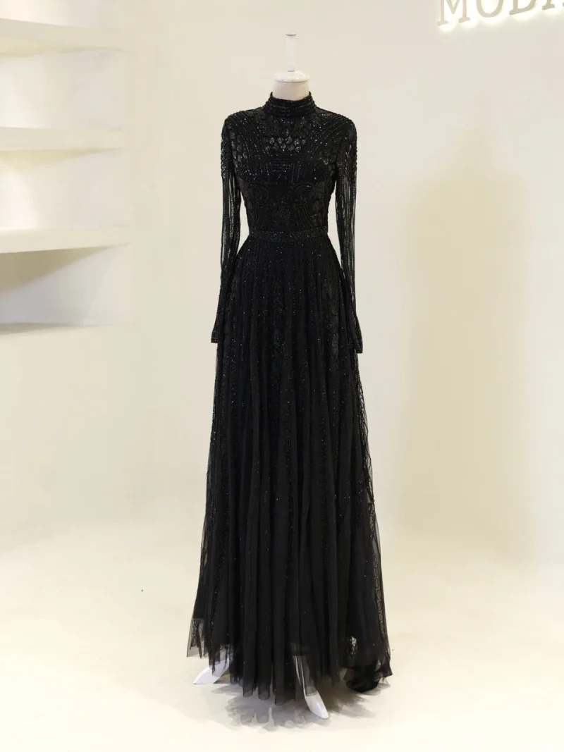 Couture Veloura Evening Dress