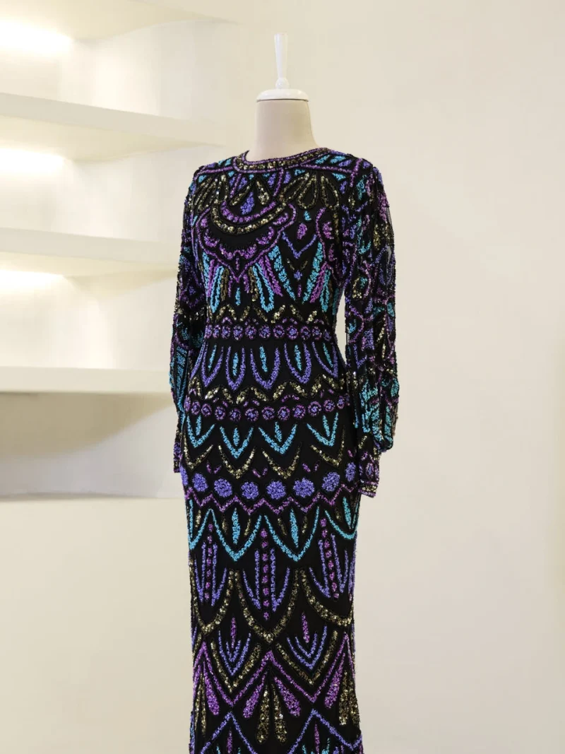 Couture Vildan Modest Evening Dress