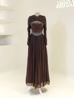 Elzara Modest Evening Dress