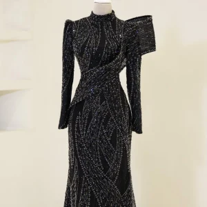 Majesty Modest Evening Dress