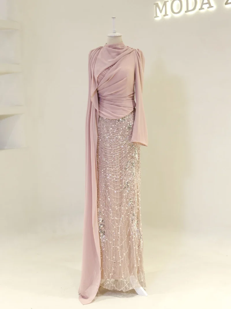 Mance Modest Evening Dress