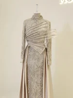 Marcil Modest Evening Dress