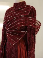 Marcil Modest Evening Dress