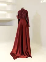 Marcil Modest Evening Dress