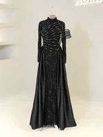 Marcil Modest Evening Dress