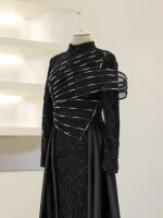 Marcil Modest Evening Dress
