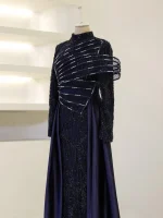 Marcil Modest Evening Dress