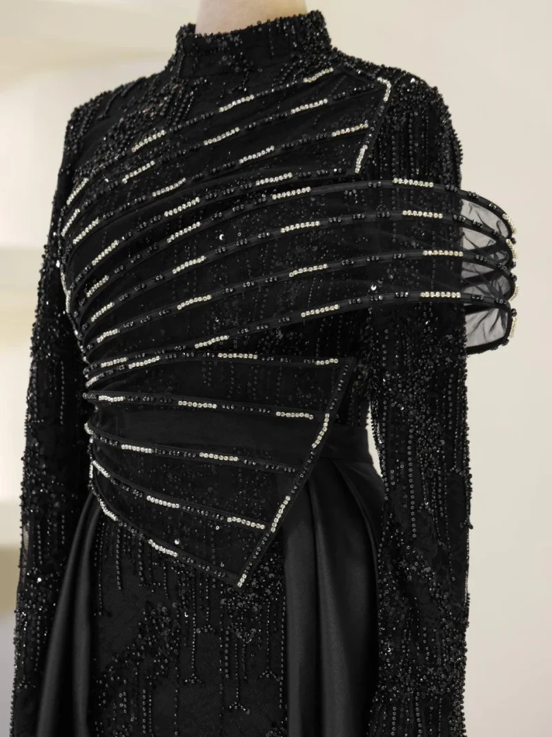 Marcil Modest Evening Dress
