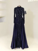 Marcil Modest Evening Dress