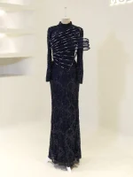 Marcil Modest Evening Dress