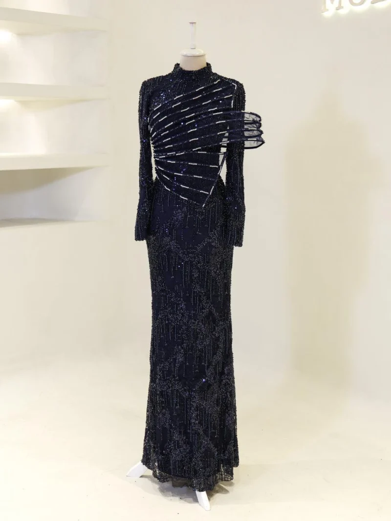 Marcil Modest Evening Dress